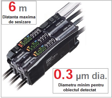 Distanta de sesizare amplificatoare OMRON E3NX-FA